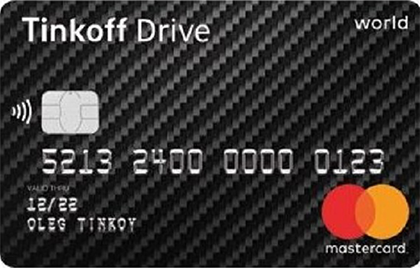 Карта Еинькофф Drive
